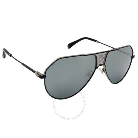 Givenchy Silver Mirror Pilot Unisex Sunglasses GV 